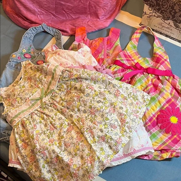 Girls 18 month Summer dress lot, 5 pcs, lot 08023 - Picture 1 of 16